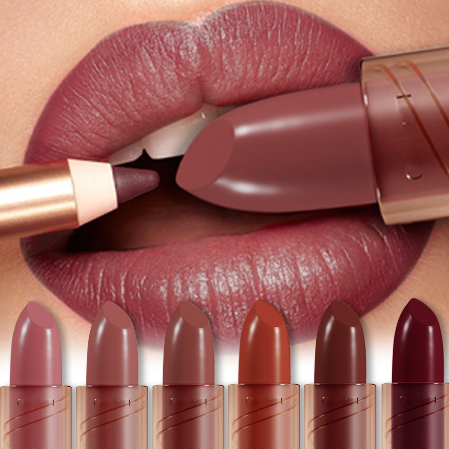 Matte Velvet Lip Tint Long Lasting - 14색 매트 립스틱, 퇴색 방지, 오래