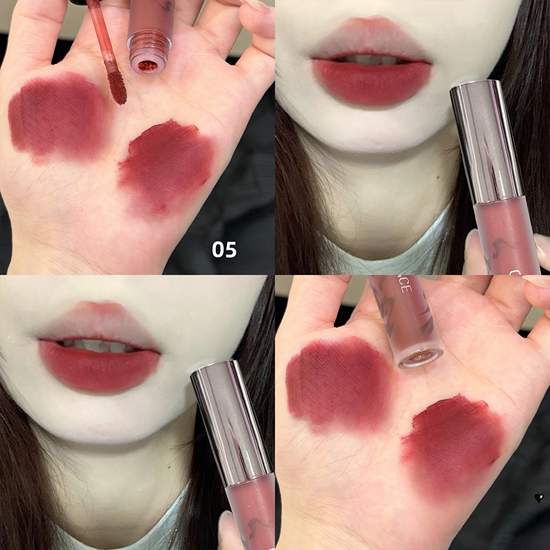 Matte Velvet Lip Tint Long Lasting - CACE 벨벳 매트 레드 립 스테인