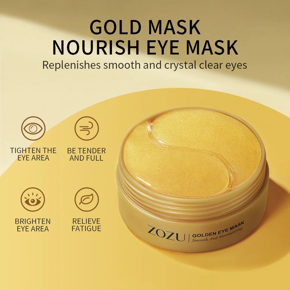 Collagen Under Eye Patches - 아보카도 골든 콜라겐 아이 마스크, 다크