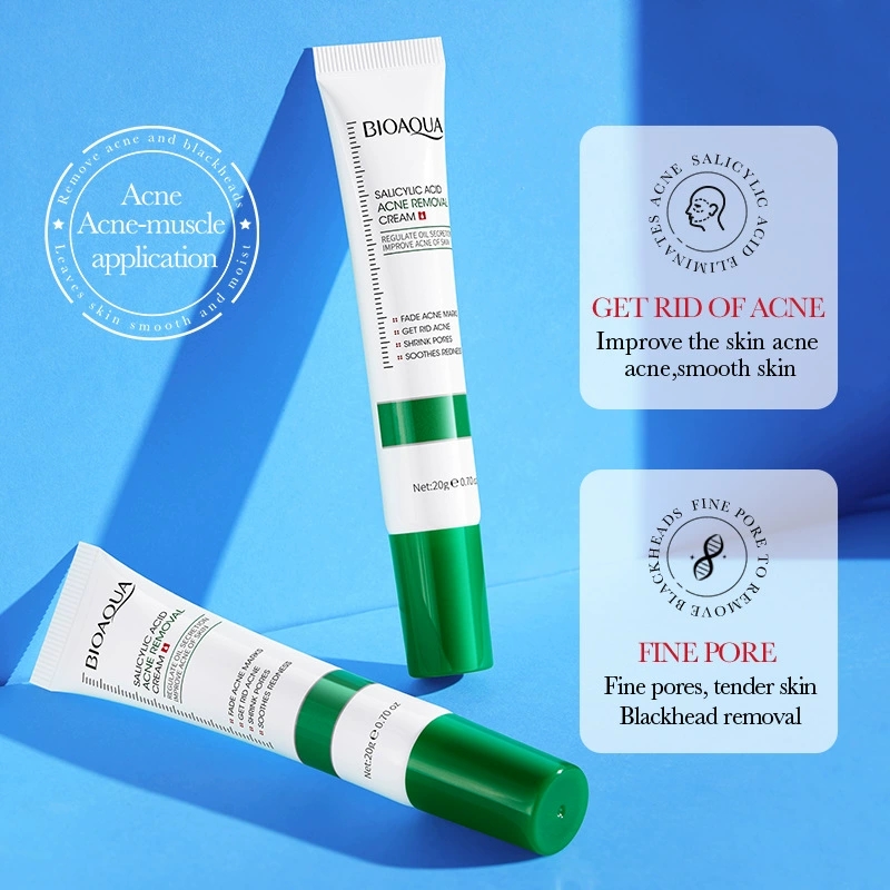 1/2/3pcs BIOAQUA 살리실산 페이스 크림 여 - Salicylic Acid Blackhead Remover 리뷰 및 가격