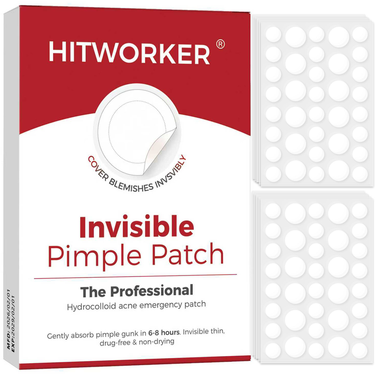 36/360개입 하이드로콜로이드 여드름 패치 (알코올  - Hydrocolloid Pimple Patch 리뷰 및 가격