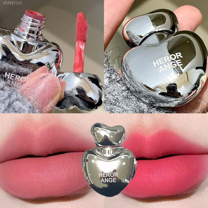 피치 하트 실키 매트 립스틱 벨벳 매트 블러쉬 립글로스 - Matte Velvet Lip Tint Long Lasting 리뷰 및 가격