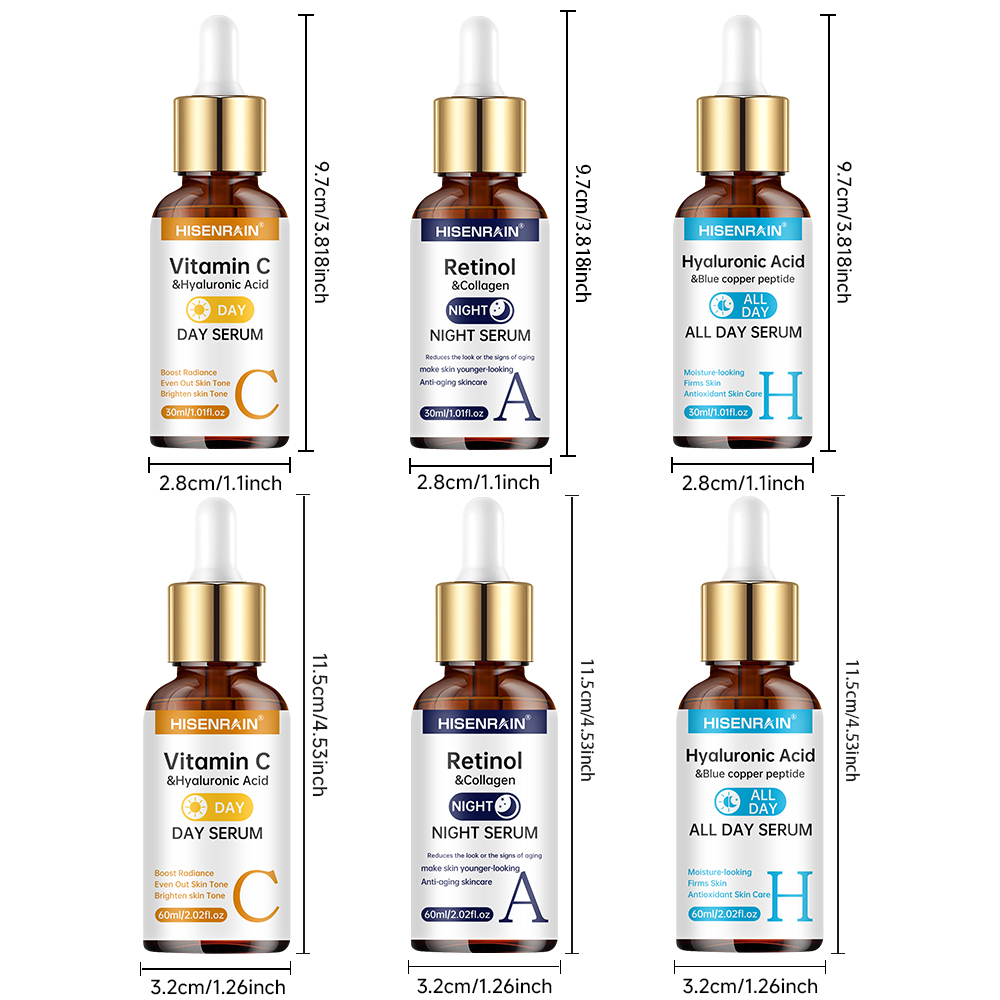 하이센레인 비타민 C + 레티놀 + 히알루론산 세럼 듀 - Hyaluronic Acid Facial Serum 리뷰 및 가격