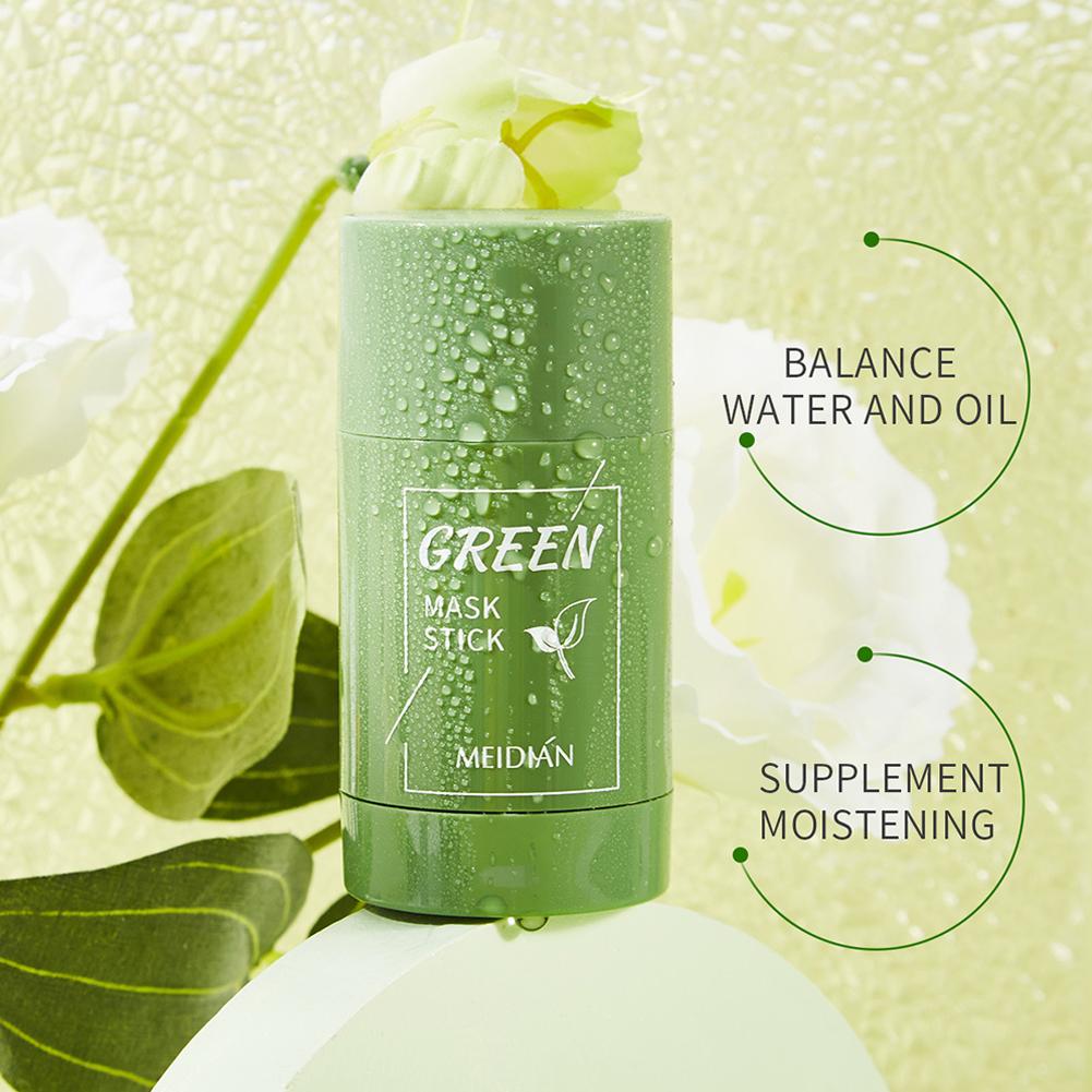 솔리드 그린티 페이셜 마스크 스틱 클렌징 블랙헤드 오일 - Green Tea Cleansing Clay Mask 리뷰 및 가격