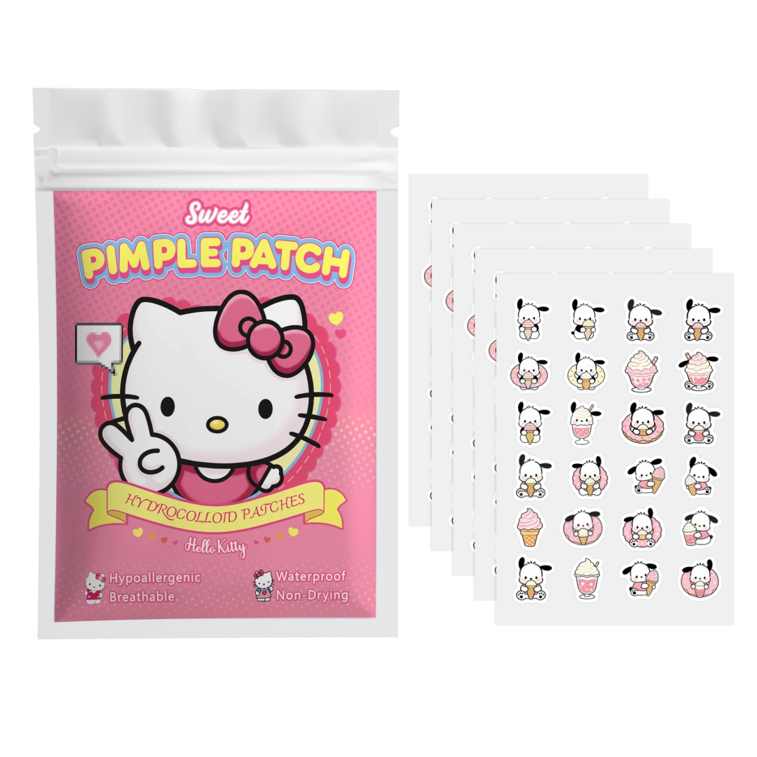 48/120PCS 헬로 키티 여드름 패치, 얼굴 여드름 - Hydrocolloid Pimple Patch 리뷰 및 가격
