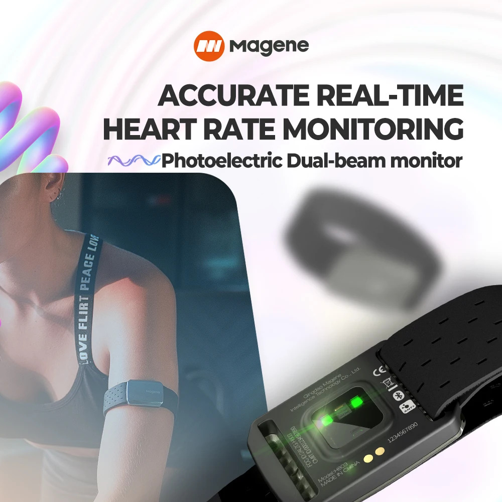 마젠 H803 심박수 암밴드 모니터 듀얼 모드 블루투스 - Health Monitors 리뷰 및 가격