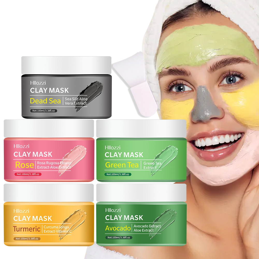 100ml 로즈 페이셜 클렌징 머드 마스크 심황 머드  - Green Tea Cleansing Clay Mask 리뷰 및 가격