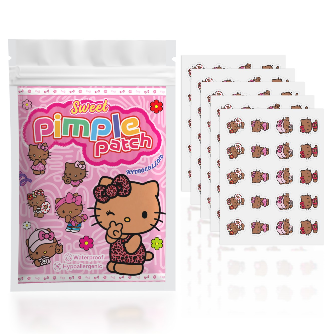 100개입 헬로키티 여드름 패치, 얼굴 여드름 패치,  - Hydrocolloid Pimple Patch 리뷰 및 가격
