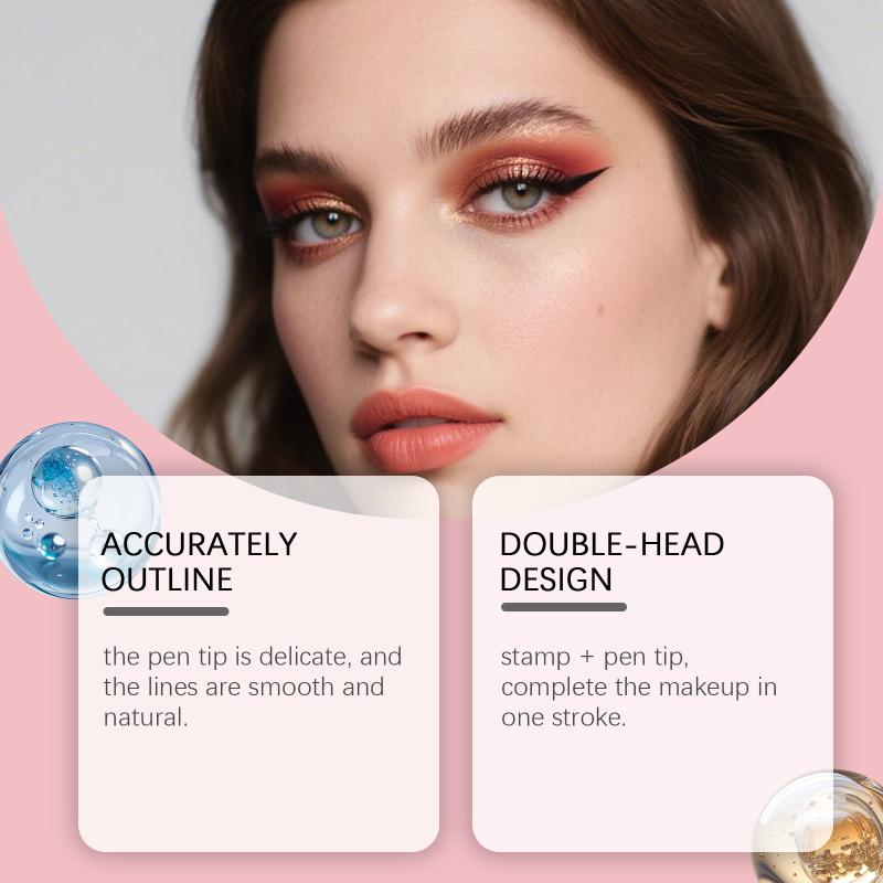 블랙 브라운 일체형 아이라이너 스탬프 정밀 아웃라인 시 - Waterproof Liquid Eyeliner Pen 리뷰 및 가격