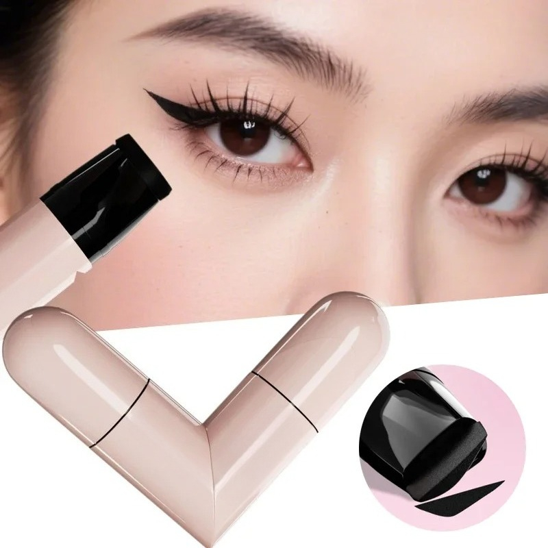 1개 회전식 아이라이너 스탬프 일체형 듀얼팁 DIY 아 - Waterproof Liquid Eyeliner Pen 리뷰 및 가격