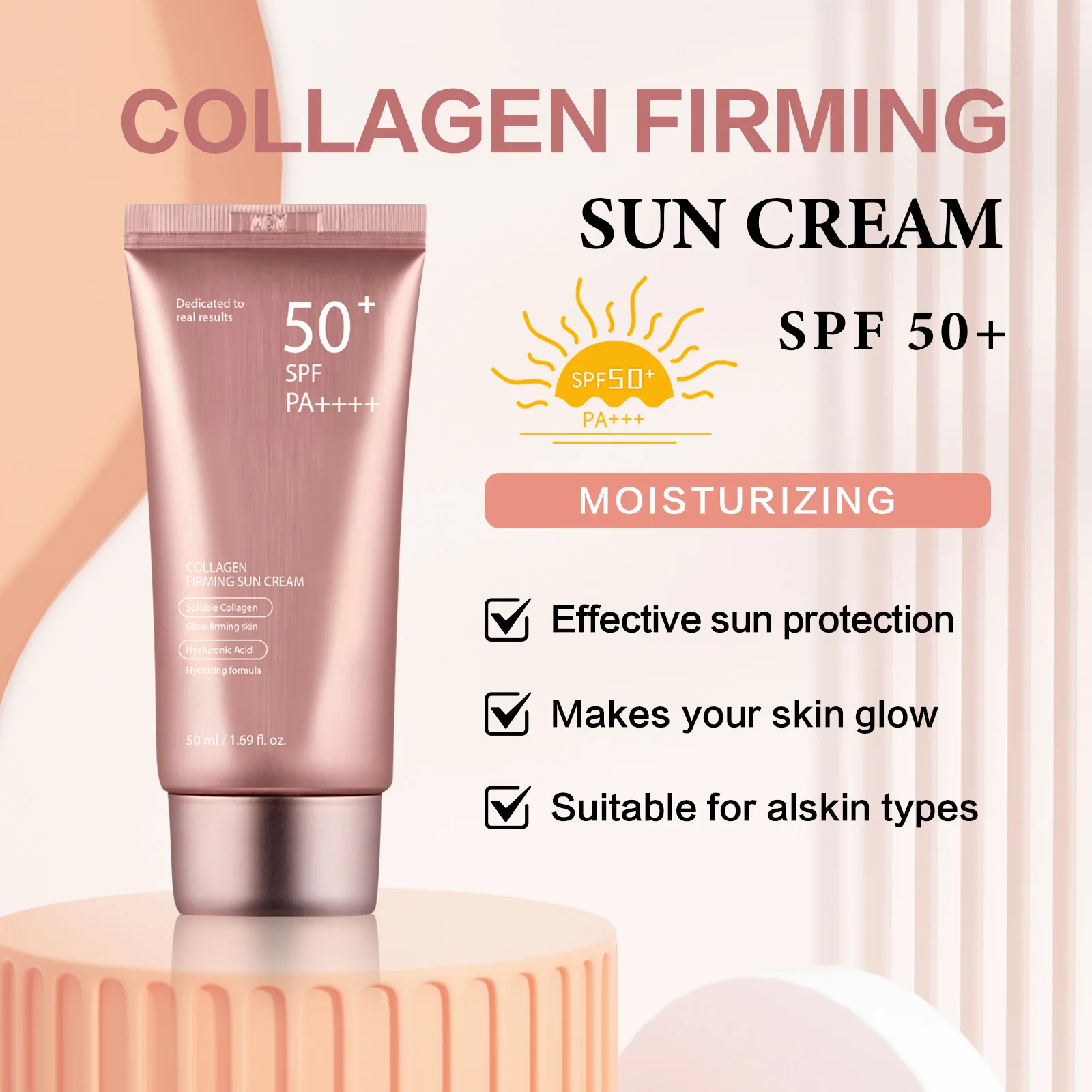 자외선 차단제 SPF50 PA+++ 방수 선블록 크림  - Spf 50 Waterproof Sunscreen 리뷰 및 가격