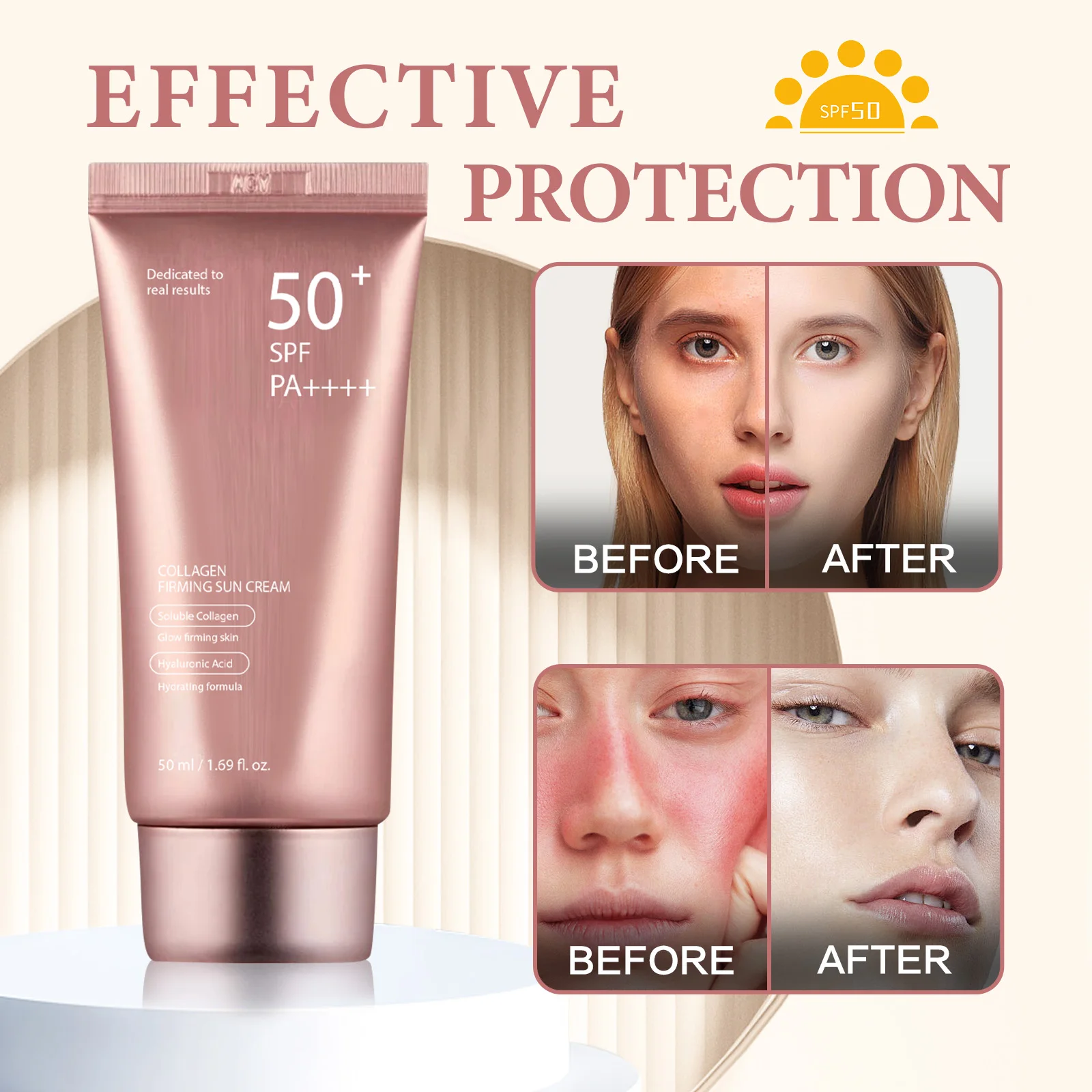 자외선 차단제 SPF50 PA+++ 방수 선블록 크림  - Spf 50 Waterproof Sunscreen 리뷰 및 가격