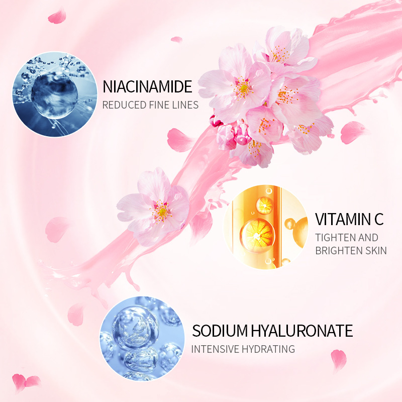 LAIKOU 사쿠라 세럼 및 콜라겐 페이스 크림, 체리 - Niacinamide Pore Shrinking Essence 리뷰 및 가격