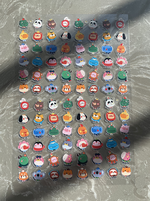 미니 PVC 귀여운 패턴 포스터 상품 스티커 네일아트  - Nail Art 리뷰 및 가격