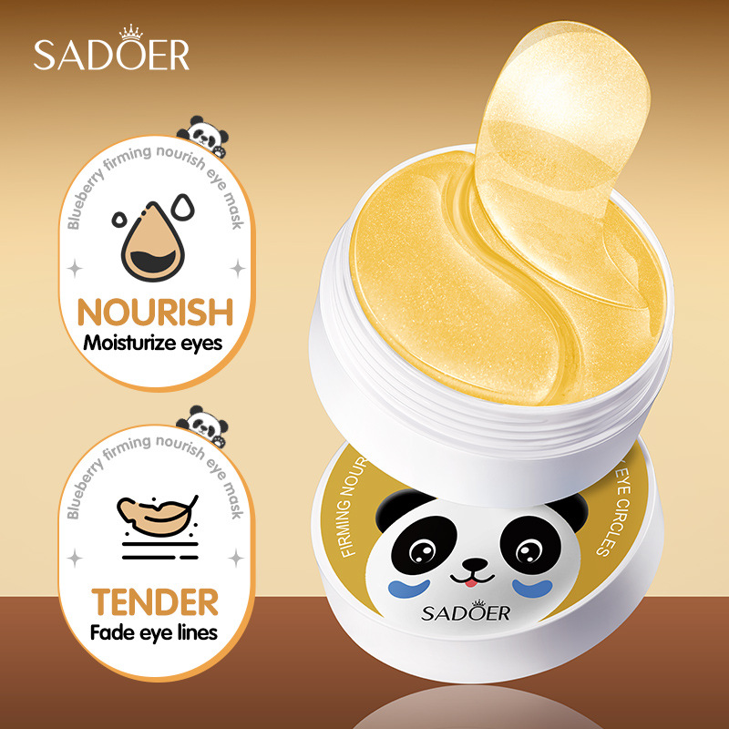 60pcs SADOER 크리스탈 콜라겐 아이 마스크 안 - Collagen Under Eye Patches 리뷰 및 가격