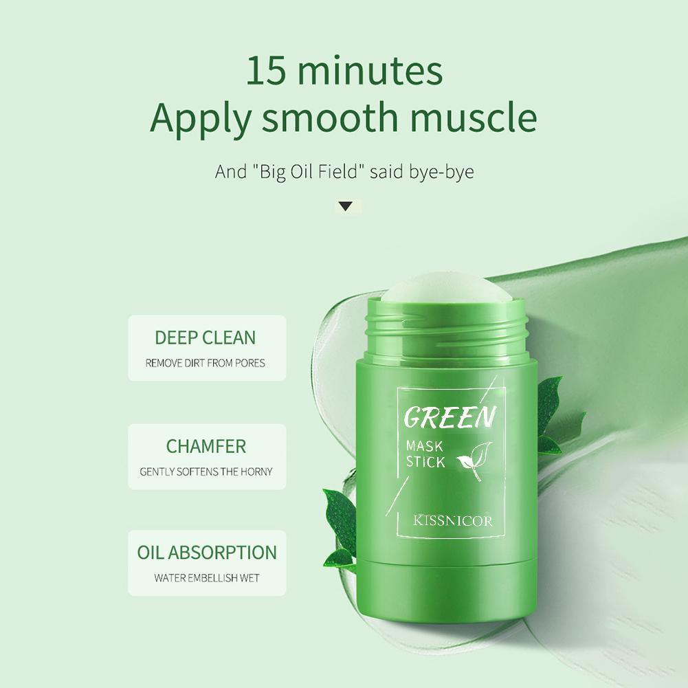 녹차 페이스 마스크 스틱, 클렌징 및 정화 클레이 마스 - Green Tea Cleansing Clay Mask 리뷰 및 가격