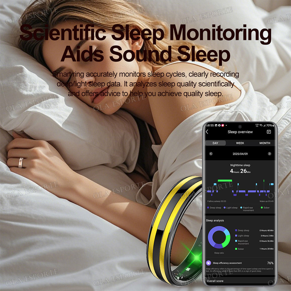 신형 6.3mm 얇은 스마트 링 건강 모니터 스마트링  - Health Monitors 리뷰 및 가격