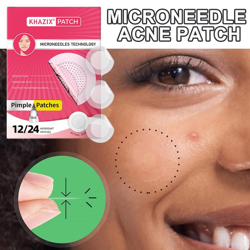 12/24PCS 마이크로 니들 여드름 패치 하이드로콜로 - Hydrocolloid Pimple Patch 리뷰 및 가격