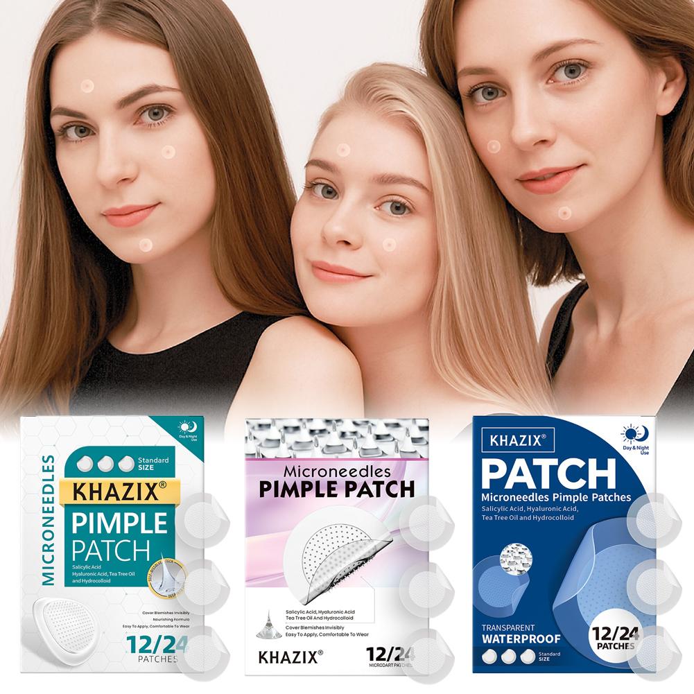 12/24PCS 마이크로 니들 여드름 패치 하이드로콜로 - Hydrocolloid Pimple Patch 리뷰 및 가격