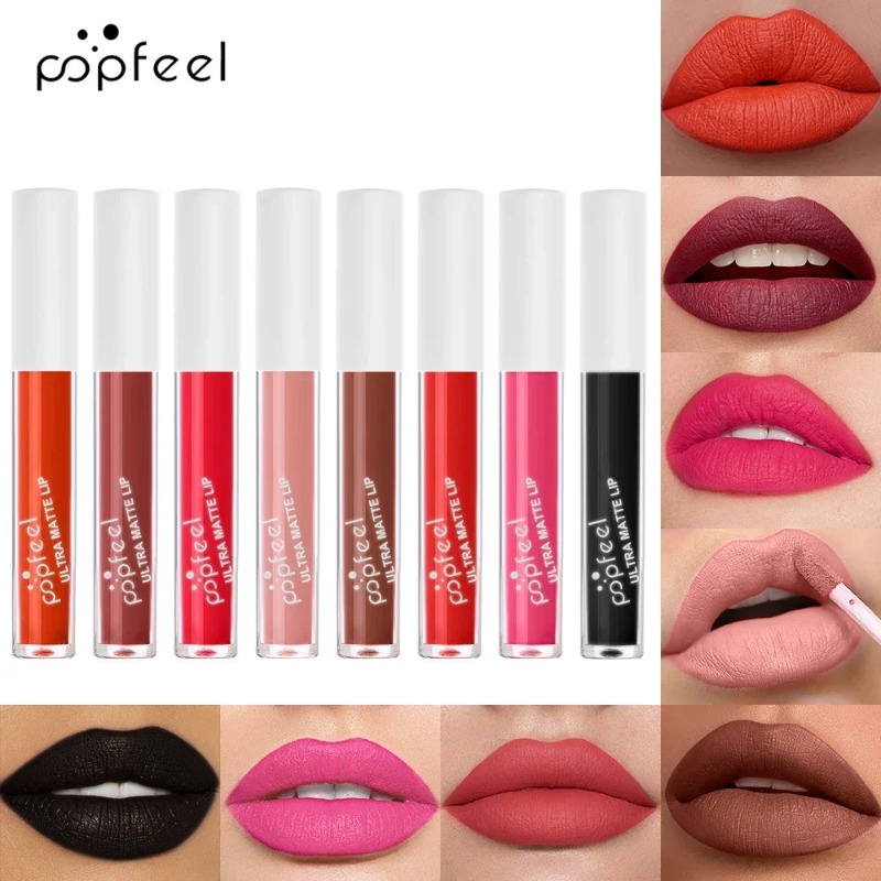 펑크 매트 블랙 리퀴드 립스틱 방수 오래 지속되는 파티 - Matte Velvet Lip Tint Long Lasting 리뷰 및 가격