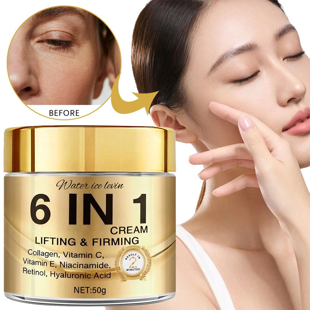 6 in 1 안티 링클 크림 콜라겐, 레티놀 & 히알루 - Retinol Anti Wrinkle Cream 리뷰 및 가격