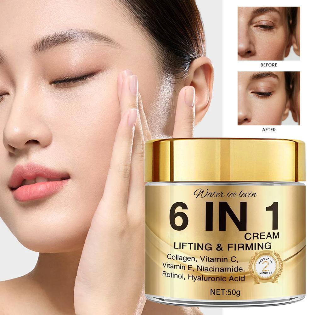 6 in 1 안티 링클 크림 콜라겐, 레티놀 & 히알루 - Retinol Anti Wrinkle Cream 리뷰 및 가격