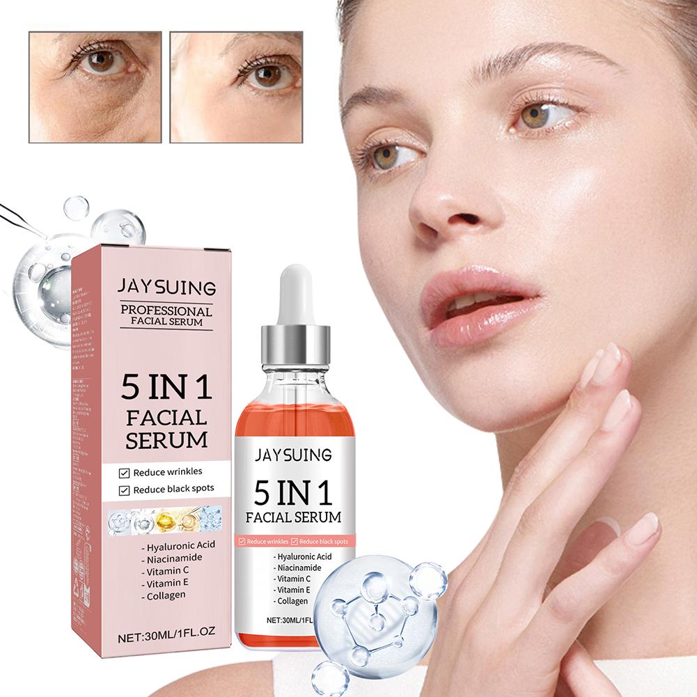 5-in-1 비타민 C & 히알루론산 페이스 세럼, 탄 - Niacinamide Pore Shrinking Essence 리뷰 및 가격