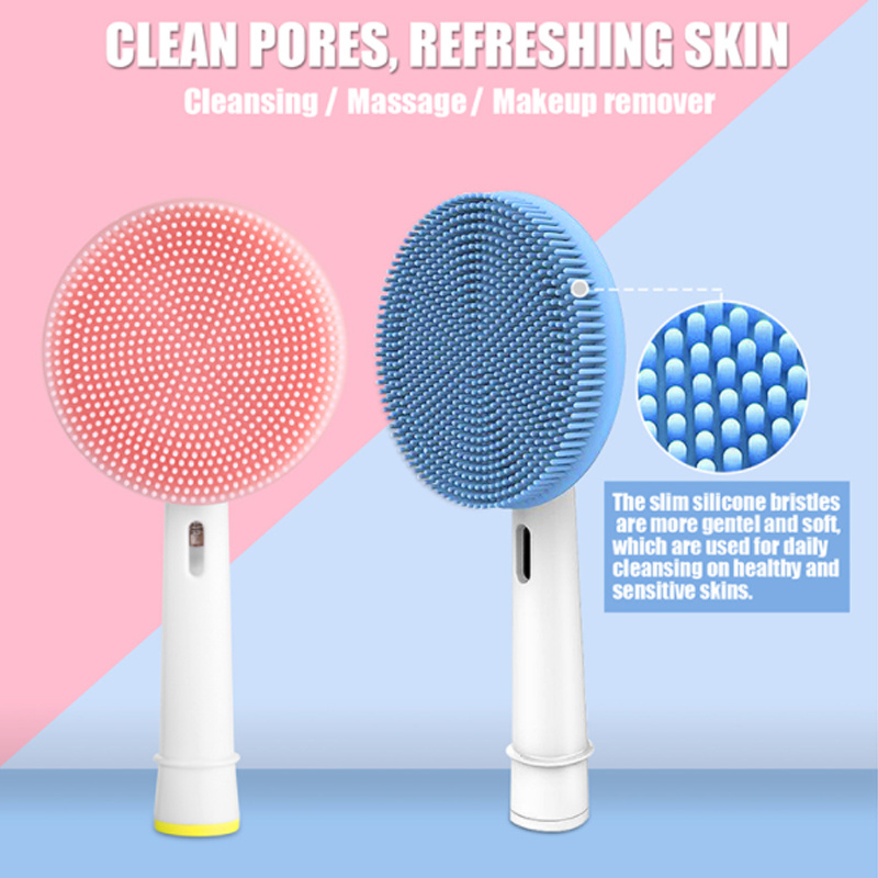 오랄비 전동 실리콘 세안 브러쉬 호환용 얼굴 세안 브러 - Silicone Face Scrubber Electric 리뷰 및 가격