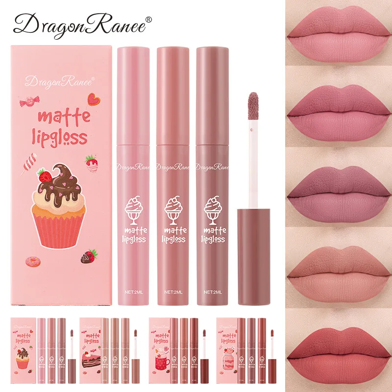 3개/세트 벨벳 매트 누드 리퀴드 립스틱 롱래스팅 워터 - Matte Velvet Lip Tint Long Lasting 리뷰 및 가격