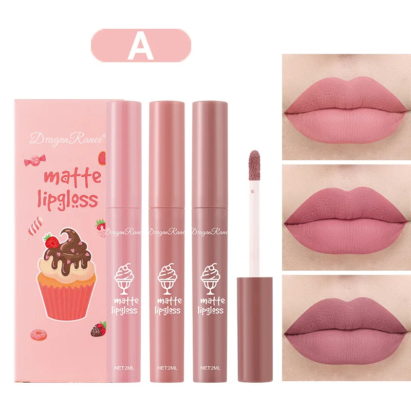 3개/세트 벨벳 매트 누드 리퀴드 립스틱 롱래스팅 워터 - Matte Velvet Lip Tint Long Lasting 리뷰 및 가격