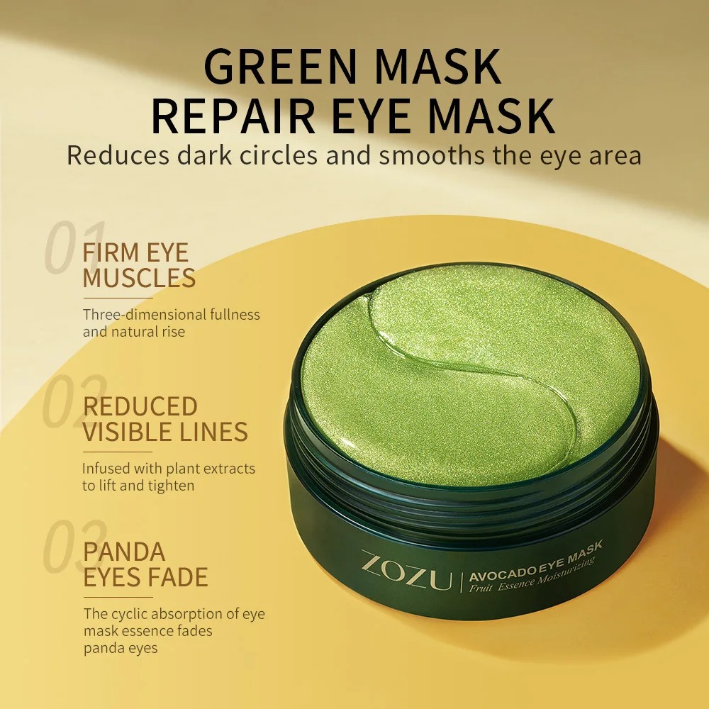 아보카도 골든 콜라겐 아이 마스크, 다크 서클 방지,  - Collagen Under Eye Patches 리뷰 및 가격