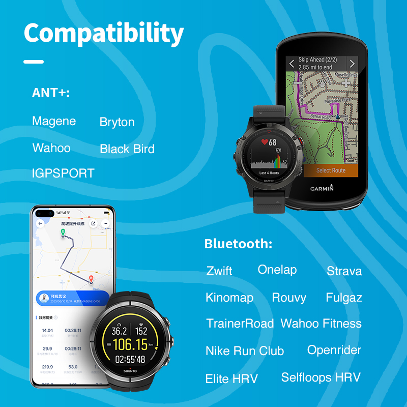 Geoid HS500 심박수 센서 모니터, 사이클링 컴 - Health Monitors 리뷰 및 가격