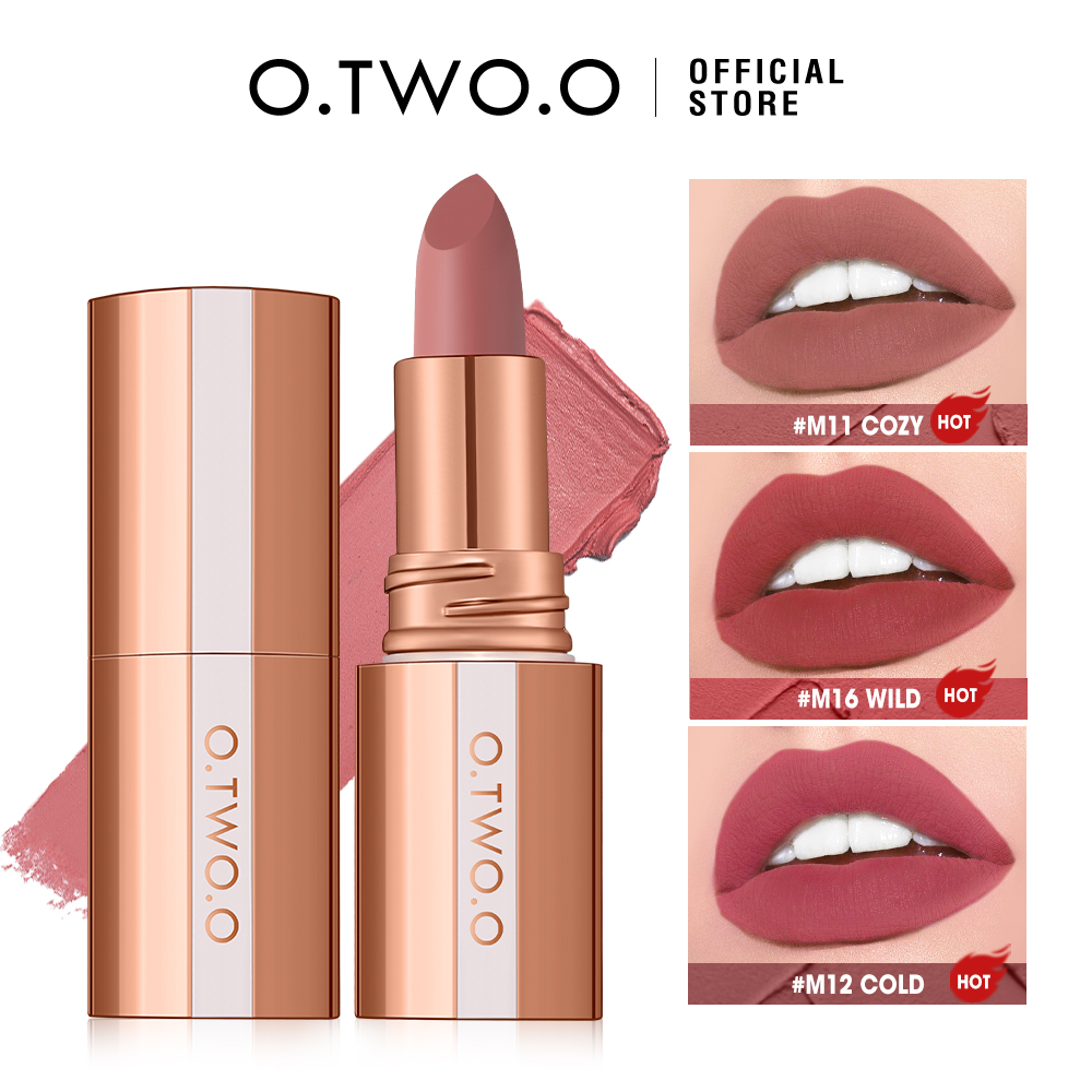 O.TWO.O 매트 립스틱, 오래 지속되는 방수 립 스 - Matte Velvet Lip Tint Long Lasting 리뷰 및 가격