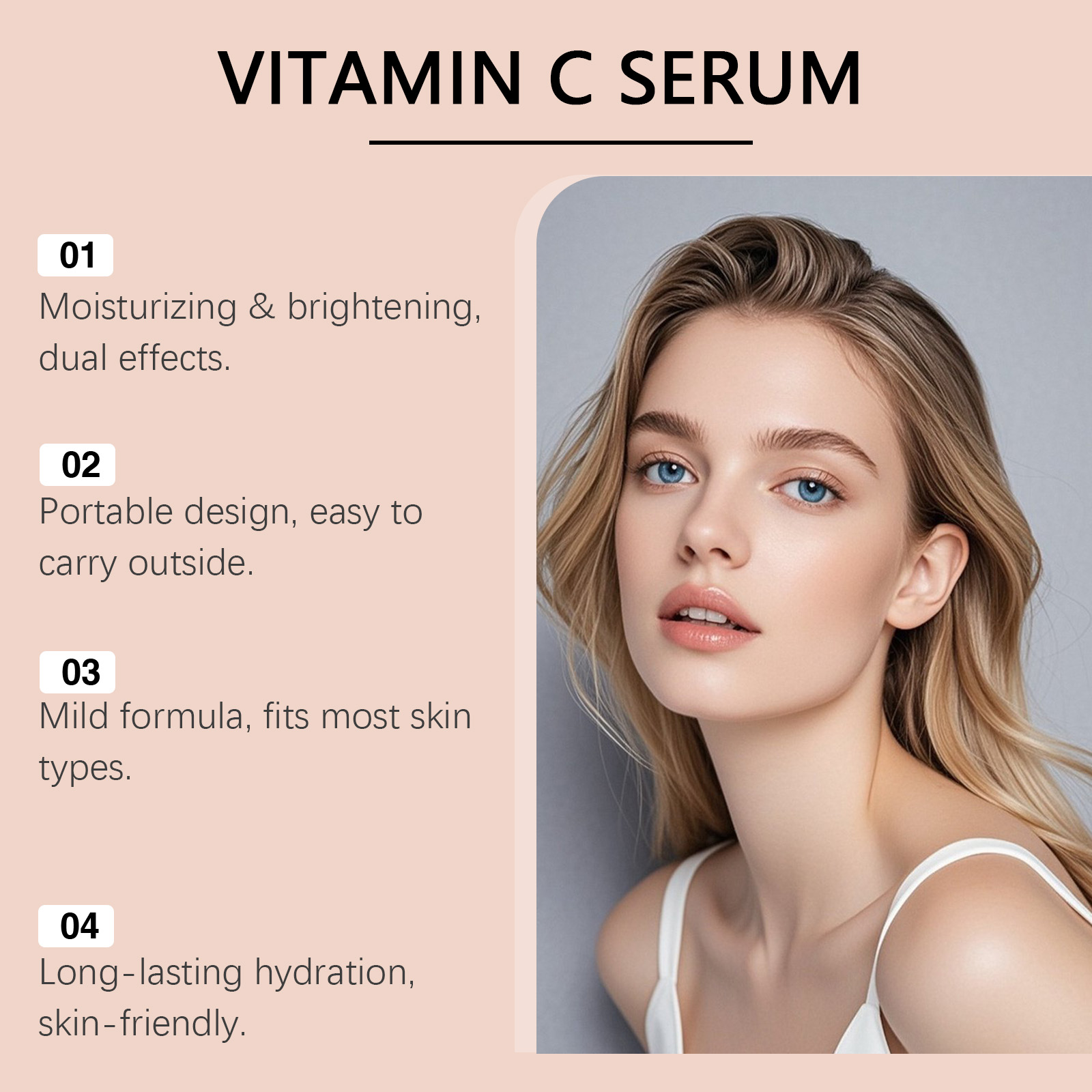 비타민 C 세럼 페이스용 히알루론산 브라이트닝 다크 스 - Hyaluronic Acid Facial Serum 리뷰 및 가격